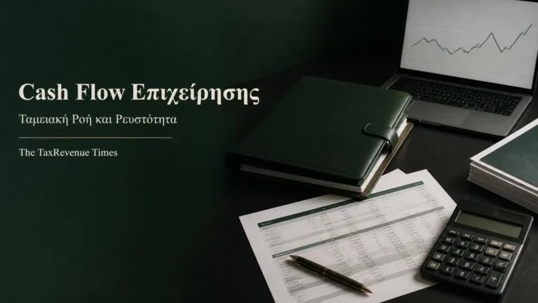 Κατάσταση ταμειακών ροών, ημερολόγιο πληρωμών και διάγραμμα ρευστότητας για την οικονομική διαχείριση επιχείρησης.