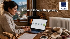αίτηση για το Επίδομα Θέρμανσης μέσω της εφαρμογής myΘέρμανση