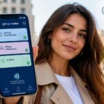 Κινητό με Gov.gr Wallet και ψηφιακή ταυτότητα, δίπλωμα οδήγησης και Προσωπικό Αριθμό.