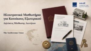 Ηλεκτρονικά μισθωτήρια για κατοίκους εξωτερικού και δηλώσεις μίσθωσης ακινήτων στην Ελλάδα μέσω της φορολογικής διοίκησης.