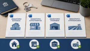 Υποδείγματα μισθωτηρίων Word για κατοικία, κατάστημα, αποθήκη και αγροτεμάχιο.