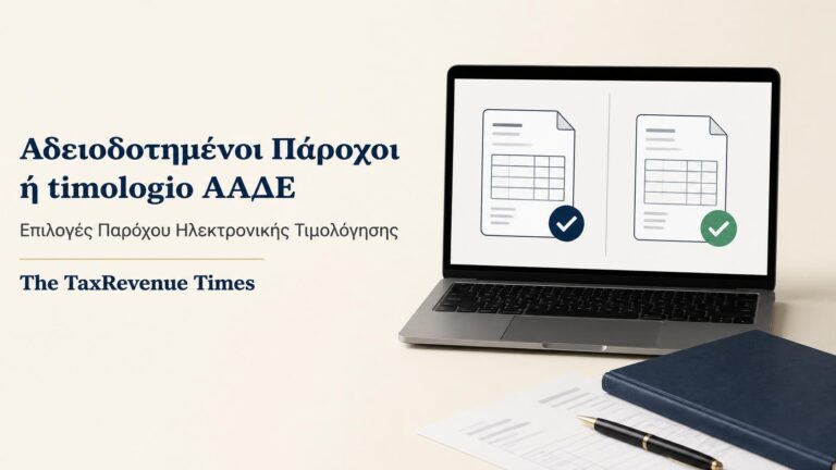 Σύγκριση αδειοδοτημένων Παρόχων Ηλεκτρονικής Τιμολόγησης και εφαρμογής timologio ΑΑΔΕ για την έκδοση παραστατικών από επιχειρήσεις.