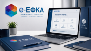 Θεσμική εικόνα e-ΕΦΚΑ και ΚΕΑΟ για τη μη διαθεσιμότητα των ηλεκτρονικών υπηρεσιών από 3 έως 10 Αυγούστου 2026 λόγω μετάπτωσης στο νέο ΟΠΣ.