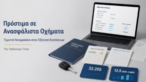 Πρόστιμα για ανασφάλιστα οχήματα και χρήση τεχνητής νοημοσύνης στην εξέταση των ενστάσεων.