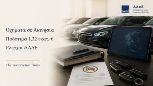 ΑΑΔΕ πρόστιμο 1,32 εκατ. ευρώ για 132 ενοικιαζόμενα αυτοκίνητα δηλωμένα σε ακινησία