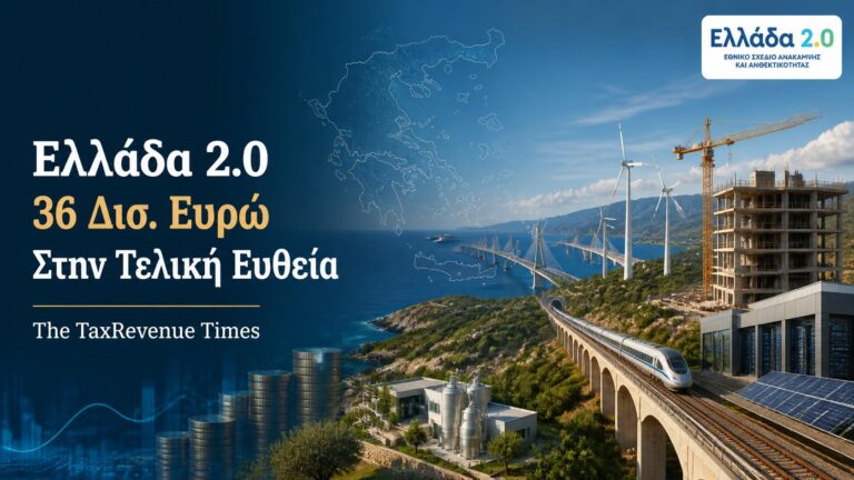 Ελλάδα 2.0 και Ταμείο Ανάκαμψης με στόχο την αξιοποίηση 36 δισ. ευρώ για επενδύσεις και μεταρρυθμίσεις έως το τέλος του 2026.