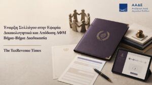 Έναρξη συλλόγου στην εφορία, δικαιολογητικά και διαδικασία απόδοσης ΑΦΜ για σύλλογο μη κερδοσκοπικού χαρακτήρα.