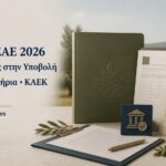 myAGRO ΕΑΕ 2026 και απλουστεύσεις στην υποβολή αιτήσεων για εξουσιοδοτήσεις, ΙΒΑΝ, μισθωτήρια και ΚΑΕΚ.