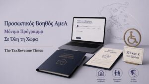 Προσωπικός Βοηθός για άτομα με αναπηρία ως μόνιμο πρόγραμμα σε όλη τη χώρα, με ετήσια χρηματοδότηση 53 εκατ. ευρώ.