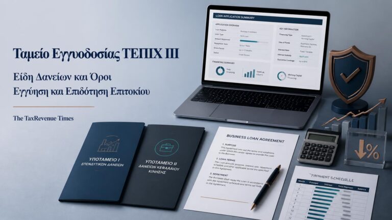 Ταμείο Εγγυοδοσίας ΤΕΠΙΧ ΙΙΙ με υποταμεία, επενδυτικά δάνεια, κεφάλαιο κίνησης, ποσοστά εγγύησης και επιδότηση επιτοκίου για μικρομεσαίες επιχειρήσεις.