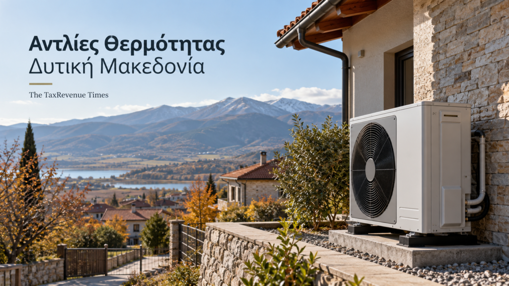 Αντλία θερμότητας σε κατοικία στη Δυτική Μακεδονία, για το πρόγραμμα αιτήσεων επιδότησης εγκατάστασης αντλιών θερμότητας.