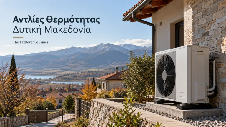 Αντλία θερμότητας σε κατοικία στη Δυτική Μακεδονία, για το πρόγραμμα αιτήσεων επιδότησης εγκατάστασης αντλιών θερμότητας.