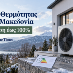 Αντλίες θερμότητας στη Δυτική Μακεδονία με επιδότηση έως 100% για ενεργειακή αναβάθμιση κατοικιών και αιτήσεις από 28 Σεπτεμβρίου 2026.