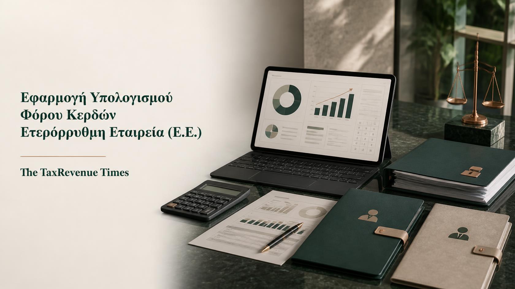 Εφαρμογή υπολογισμού φόρου κερδών ΕΕ
