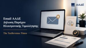Email ΑΑΔΕ για τη δήλωση Παρόχου Ηλεκτρονικής Τιμολόγησης προς επιχειρήσεις που δεν έχουν ολοκληρώσει τη σχετική διαδικασία.