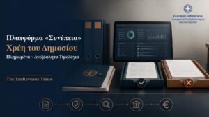 Πλατφόρμα Συνέπεια για τα ληξιπρόθεσμα χρέη του Δημοσίου και την παρακολούθηση πληρωμένων και ανεξόφλητων τιμολογίων.