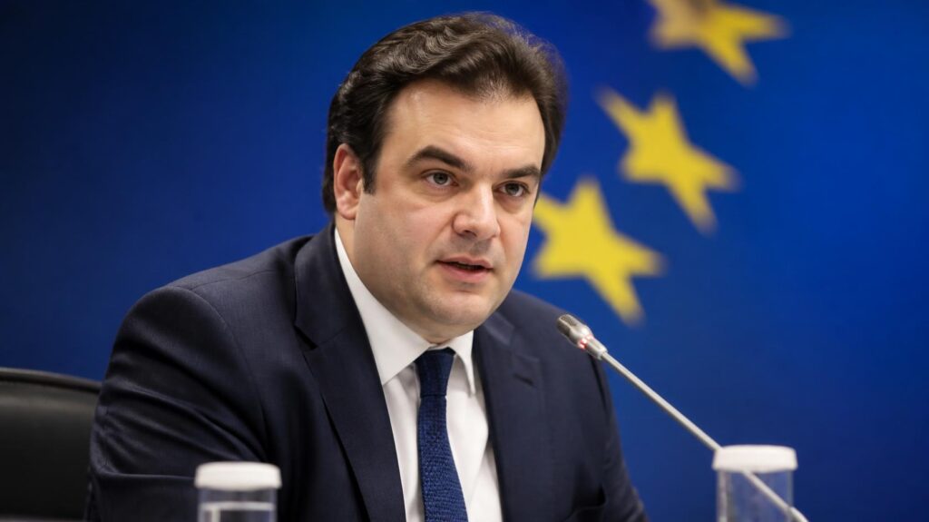 Ο Κυριάκος Πιερρακάκης σε ευρωπαϊκή οικονομική εκδήλωση για τις επενδυτικές ανάγκες και τη χρηματοδότηση της ευρωπαϊκής οικονομίας.