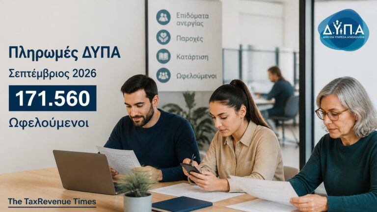 Πληρωμές Σεπτεμβρίου ΔΥΠΑ με ωφελούμενους επιδομάτων ανεργίας και παροχές για μητρότητα, κατάρτιση και προγράμματα απασχόλησης.