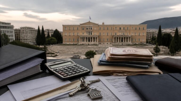 Οικονομικά έγγραφα, αριθμομηχανή και στοιχεία μισθών, συντάξεων και ακίνητης περιουσίας για τον Προϋπολογισμό 2027.