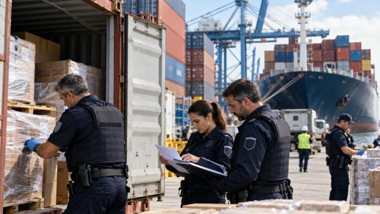 Τελωνειακός έλεγχος φορτίου στο πλαίσιο ερευνών για απάτη ΦΠΑ 114 εκατ. ευρώ