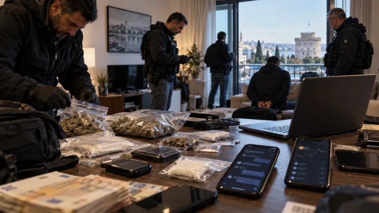 Έρευνα για κύκλωμα ναρκωτικών στη Θεσσαλονίκη με επικοινωνία μέσω Telegram